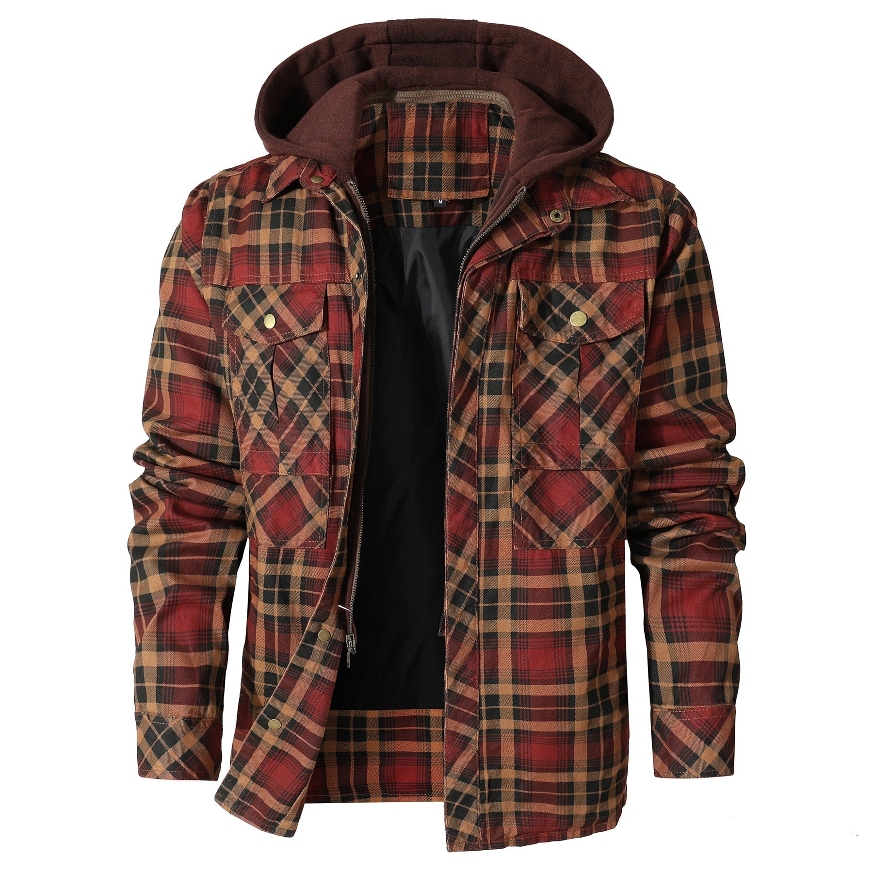 TrailGuard Hooded Flannel Jacket (4 Designs) - Iron Thread