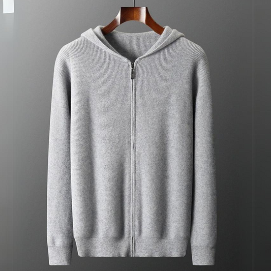 Valletta Cashmere Hoodie - Iron Thread