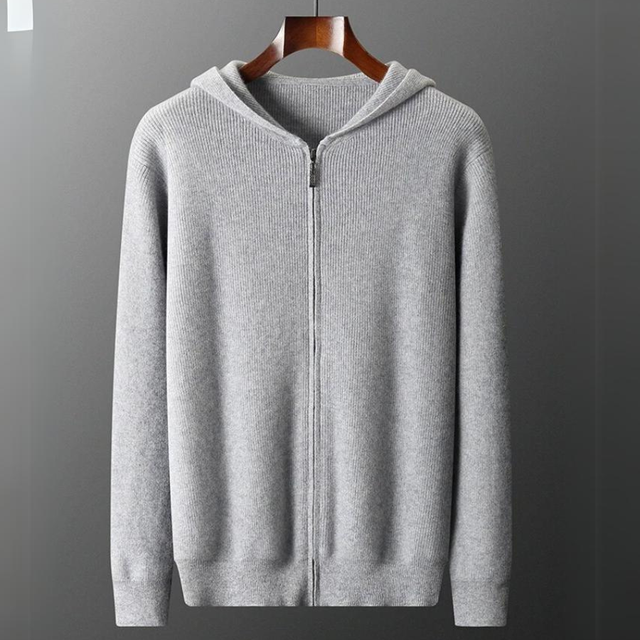 Valletta Cashmere Hoodie - Iron Thread