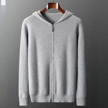 Valletta Cashmere Hoodie - Iron Thread