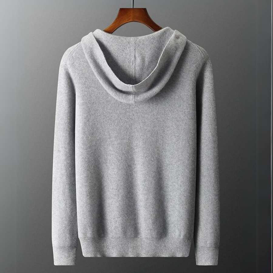 Valletta Cashmere Hoodie - Iron Thread