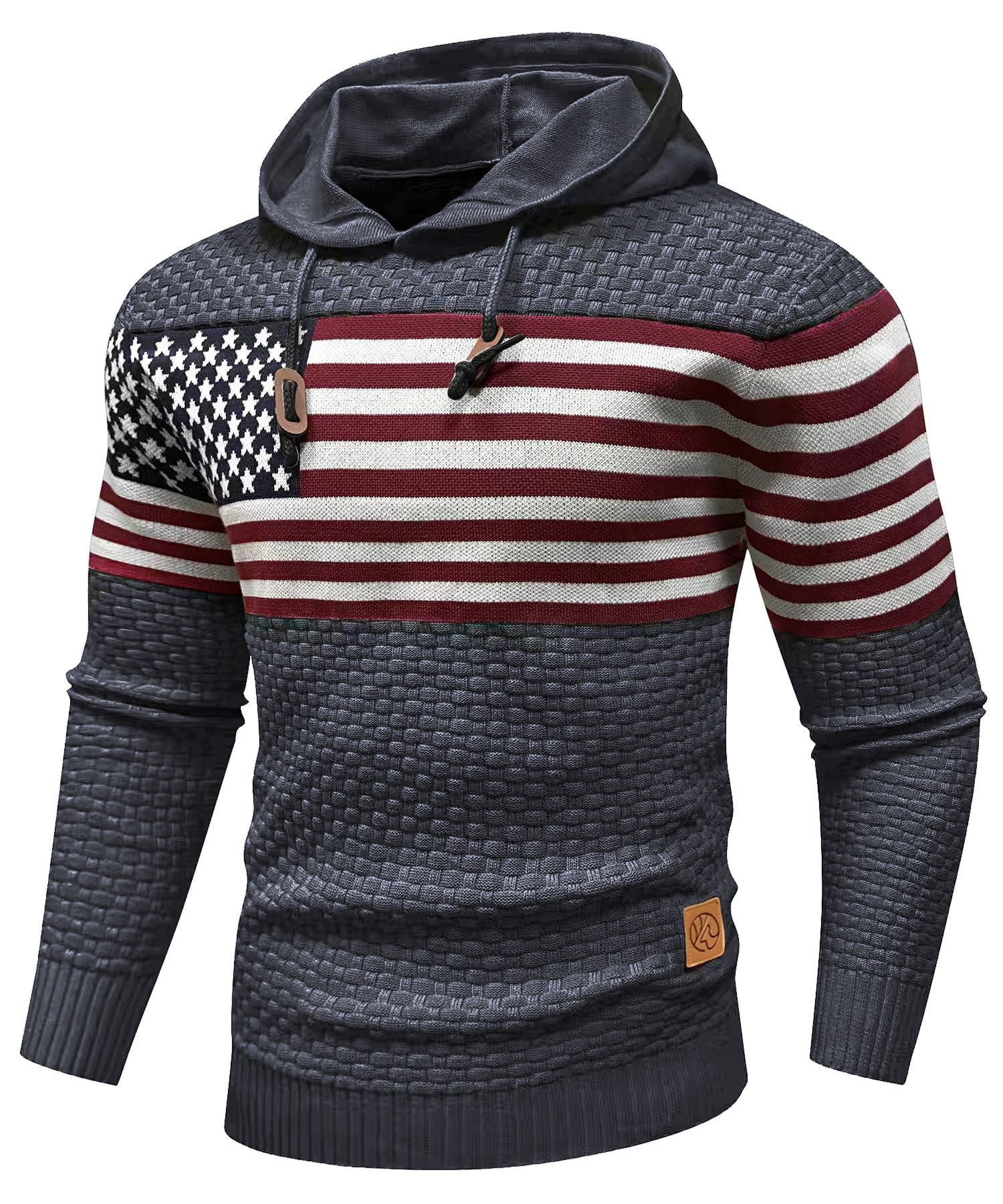 Phantom Hoodie US Flag (3 Designs) - Iron Thread