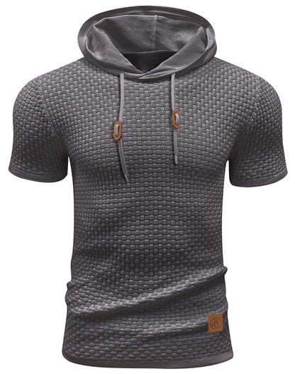 FlexLite Short-Sleeve Hoodie (8 Designs) - Iron Thread