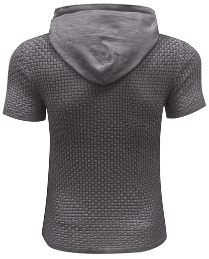 FlexLite Short-Sleeve Hoodie (8 Designs) - Iron Thread