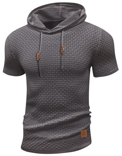 FlexLite Short-Sleeve Hoodie (8 Designs) - Iron Thread