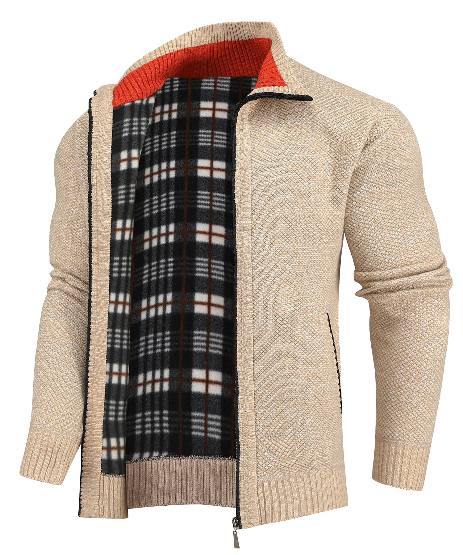 Ridgeway Flannel Lined Sweater (5 Designs) - Iron Thread