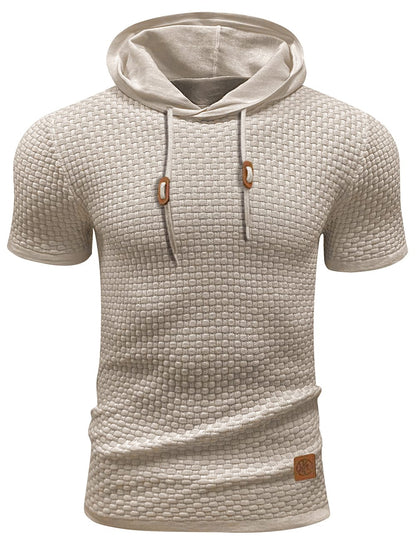 FlexLite Short-Sleeve Hoodie (8 Designs) - Iron Thread