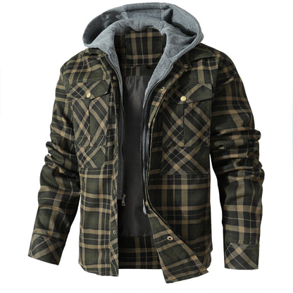 TrailGuard Hooded Flannel Jacket (4 Designs) - Iron Thread