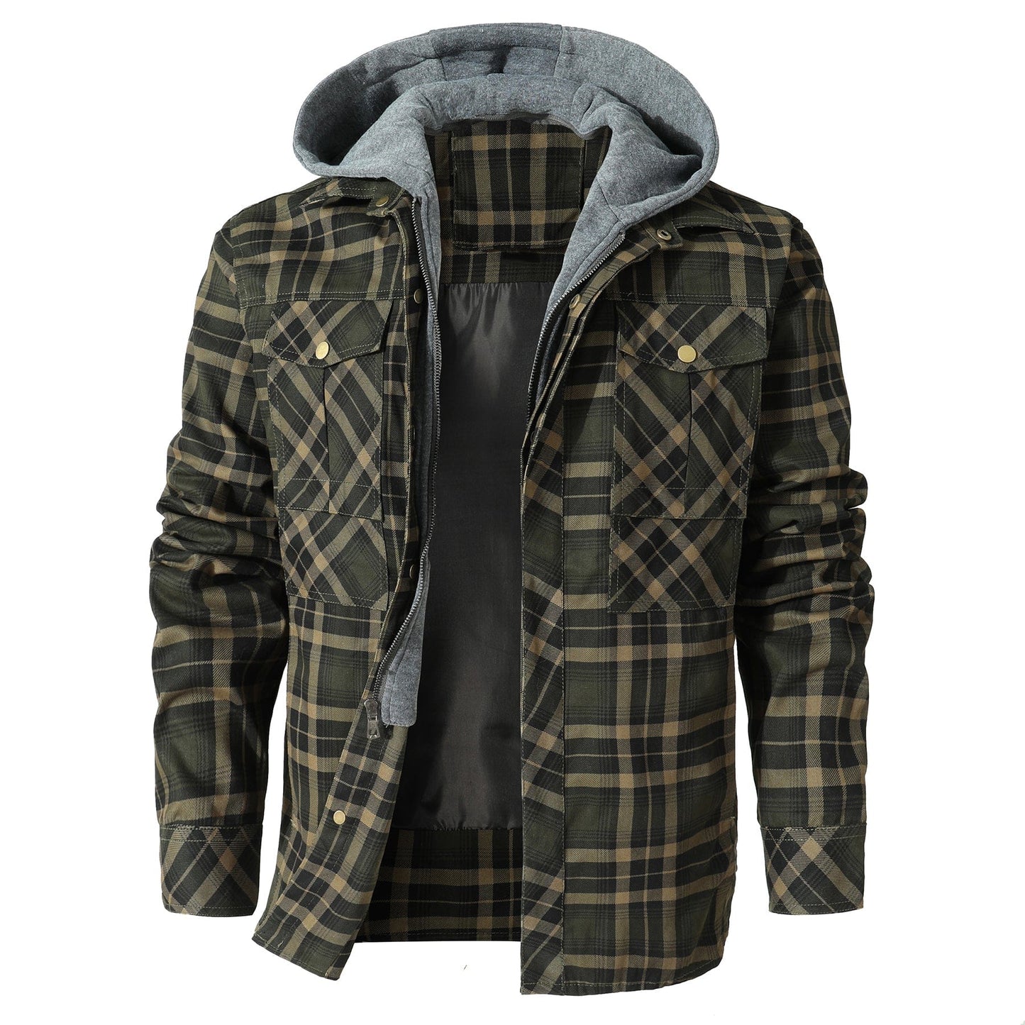 TrailGuard Hooded Flannel Jacket (4 Designs) - Iron Thread
