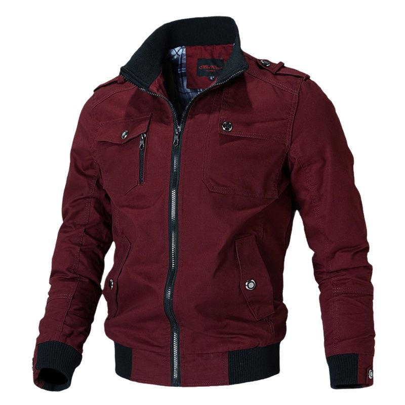 Churchill Military Bomber Jacket - Iron Thread