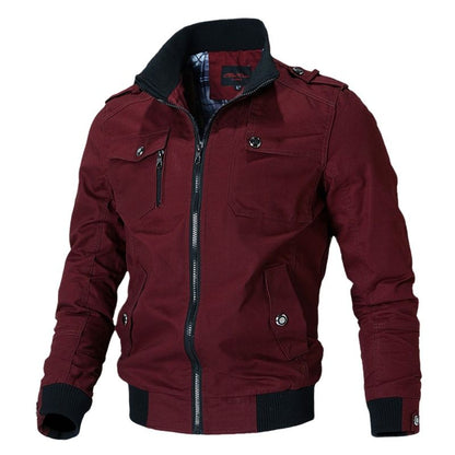 Churchill Military Bomber Jacket - Iron Thread