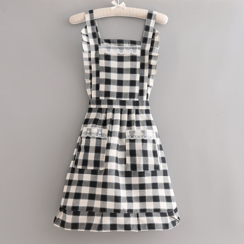 Plaid Farmhouse Apron - Iron Thread