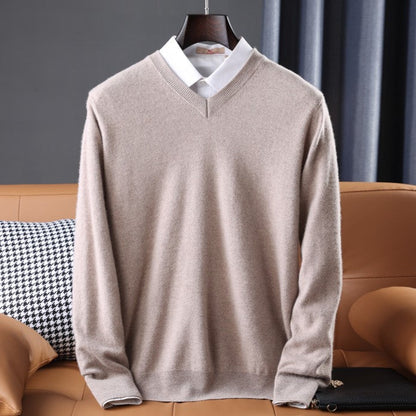 Vienna Cashmere Sweater - Iron Thread