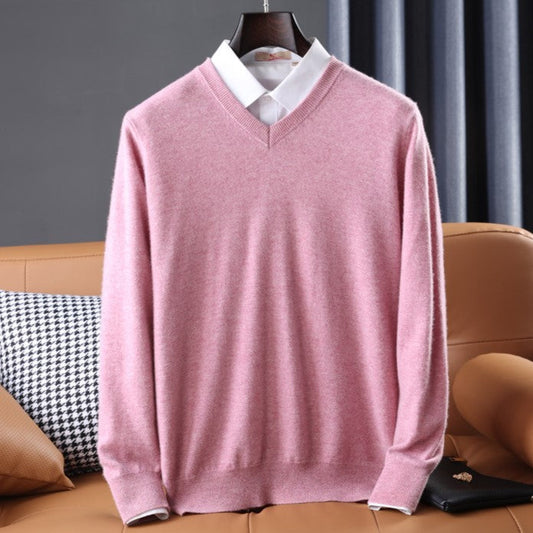 Vienna Cashmere Sweater - Iron Thread