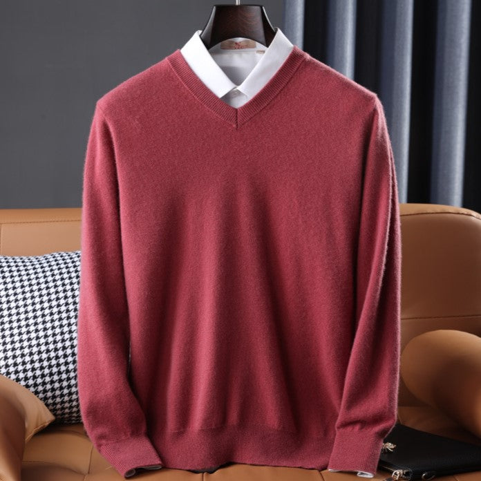 Vienna Cashmere Sweater - Iron Thread