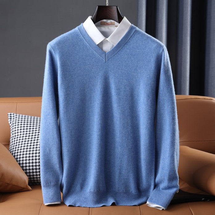 Vienna Cashmere Sweater - Iron Thread
