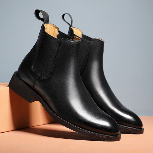 Men's Genuine Leather Boots - Iron Thread