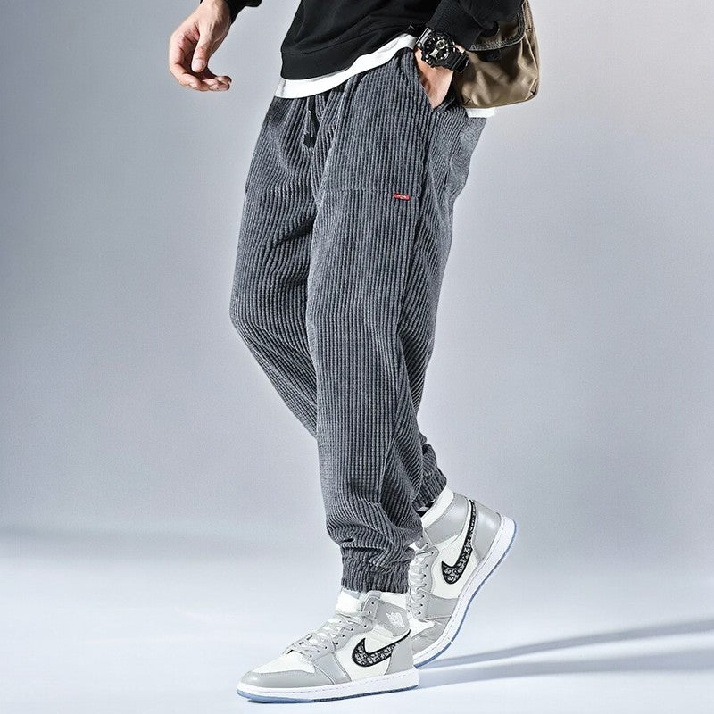 Oslo Corduroy Sweatpants - Iron Thread