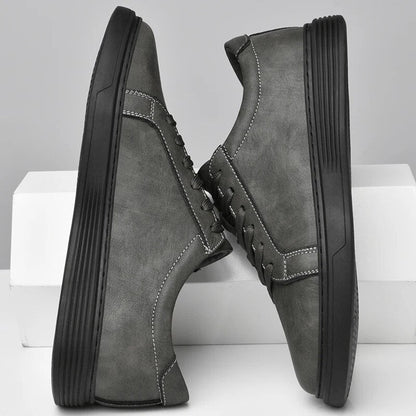 Portofino Genuine Leather Shoes - Iron Thread