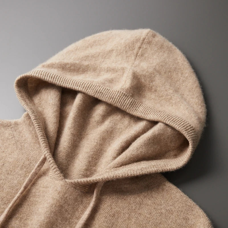 Valence Merino Wool Hoodie - Iron Thread