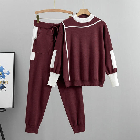 Soft Knit Tracksuit - Iron Thread