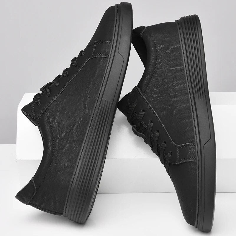 Portofino Genuine Leather Shoes - Iron Thread