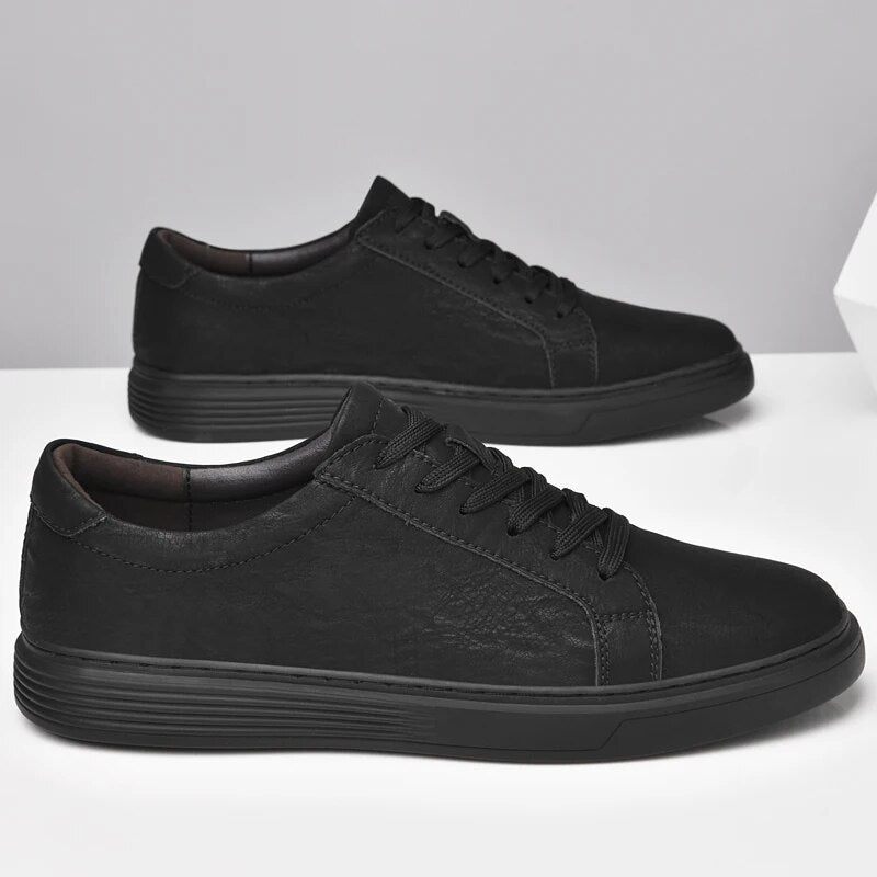 Portofino Genuine Leather Shoes - Iron Thread