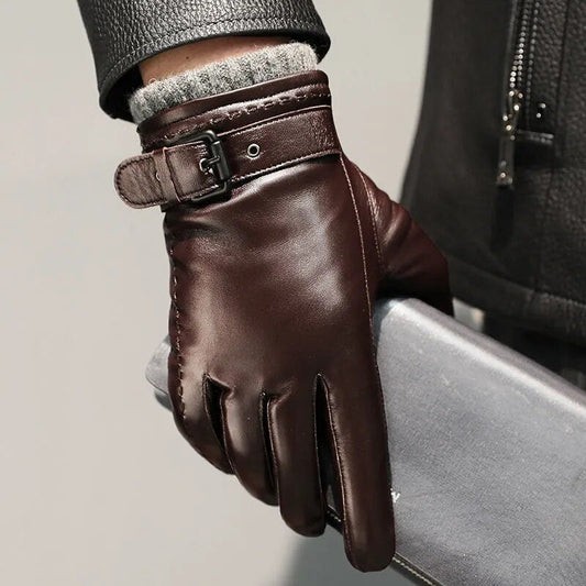 Leathron Gloves - Iron Thread