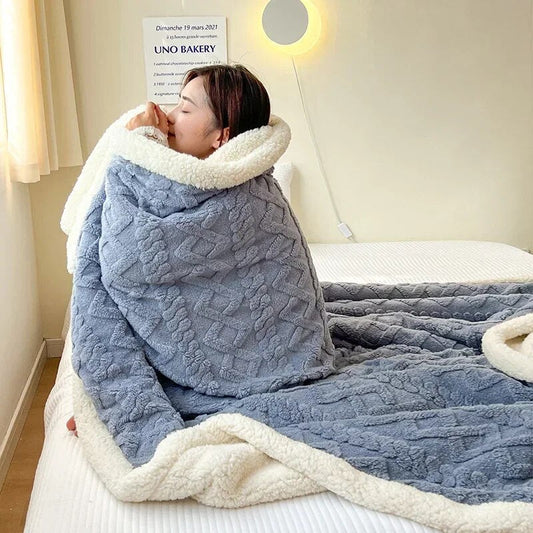 Avenly Blanket - Iron Thread