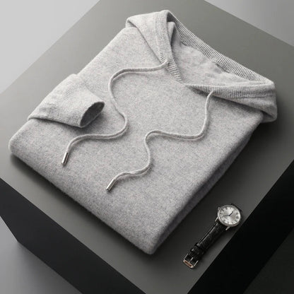 Valence Merino Wool Hoodie - Iron Thread