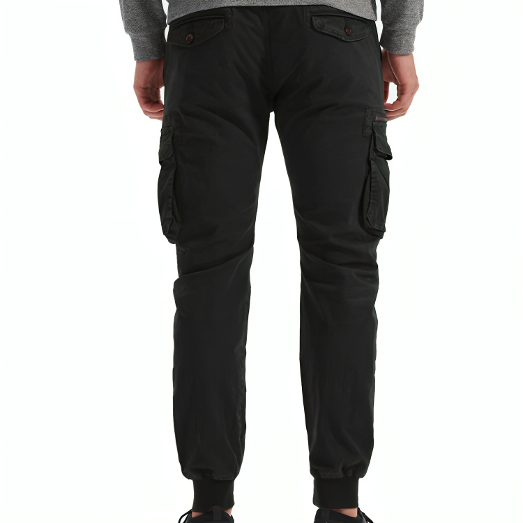 Mens Cotton Cargo Trousers - Iron Thread