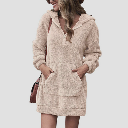 Fluffball Hoodie - Iron Thread
