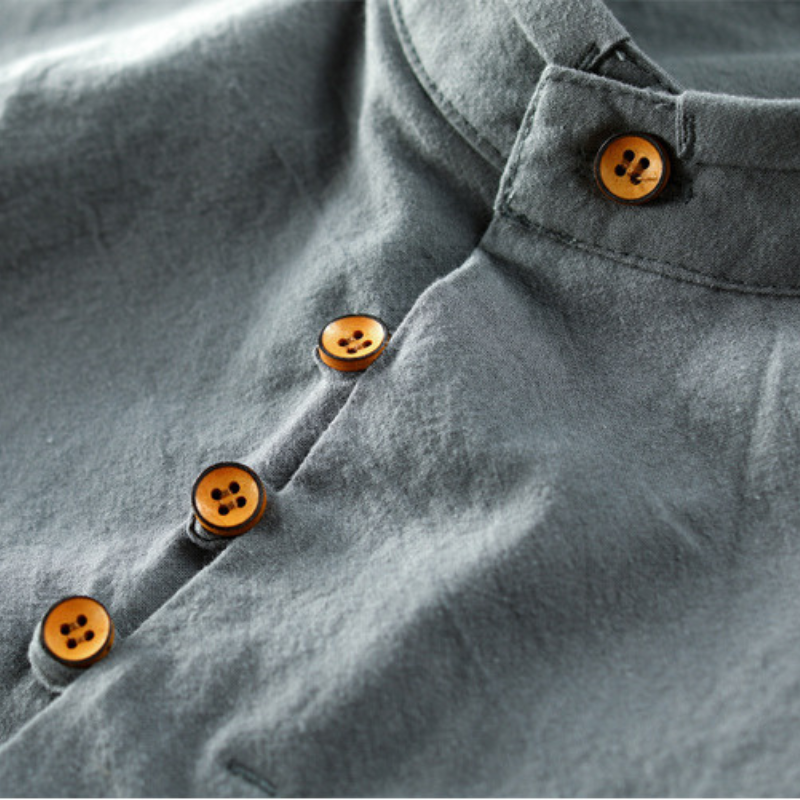 Sapporo™ - Japanese Style Shirt - Iron Thread
