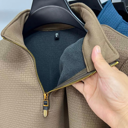Sintra™ - Cotton Half Zip - Iron Thread