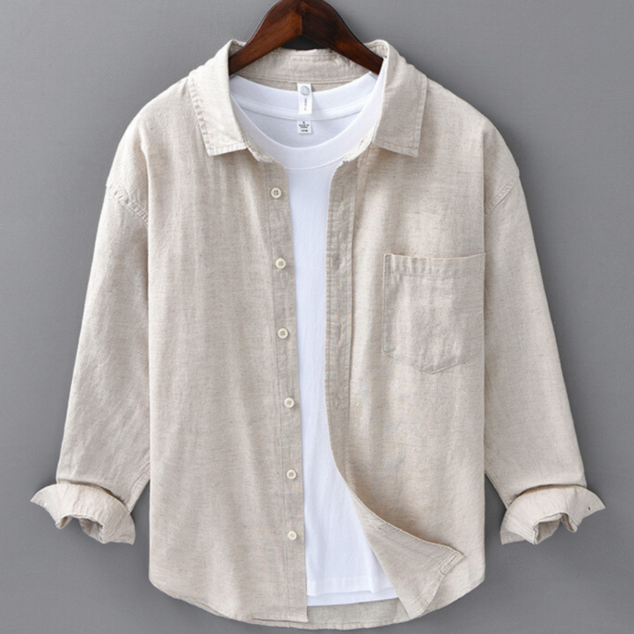 Tropicana 100% Linen Shirt - Iron Thread