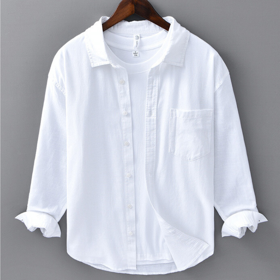 Tropicana 100% Linen Shirt - Iron Thread