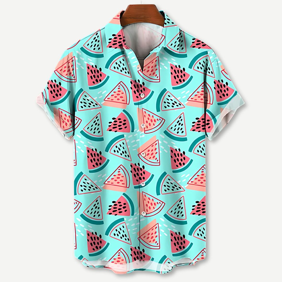 Relaxed "Watermelon Sugar" Shirt - Iron Thread