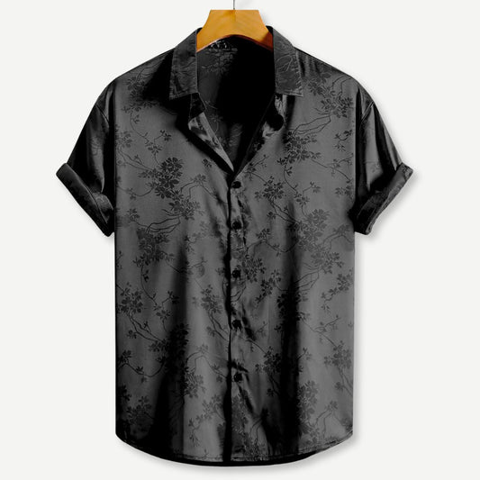 Midnight Bloom Shirt - Iron Thread