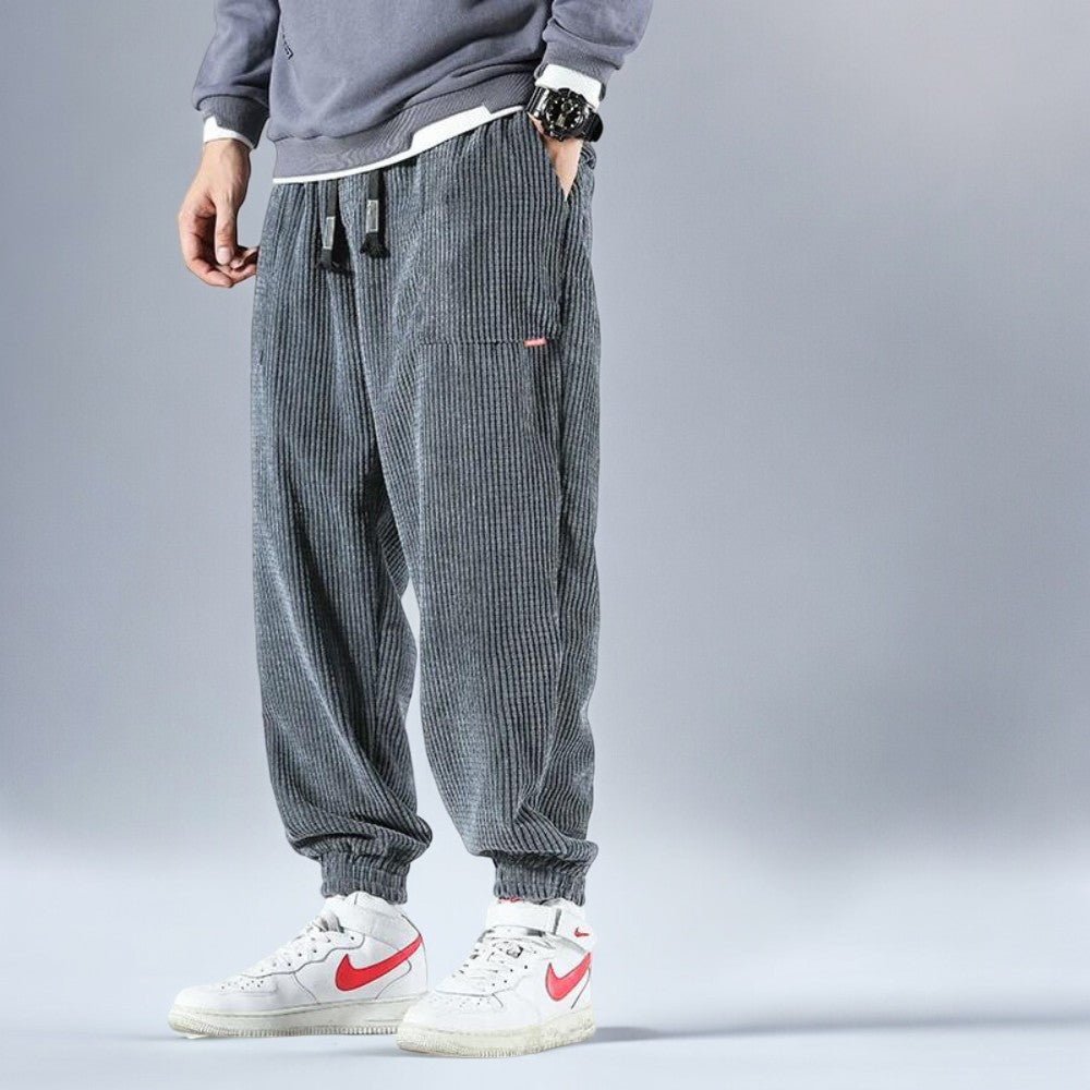 Oslo Corduroy Sweatpants - Iron Thread