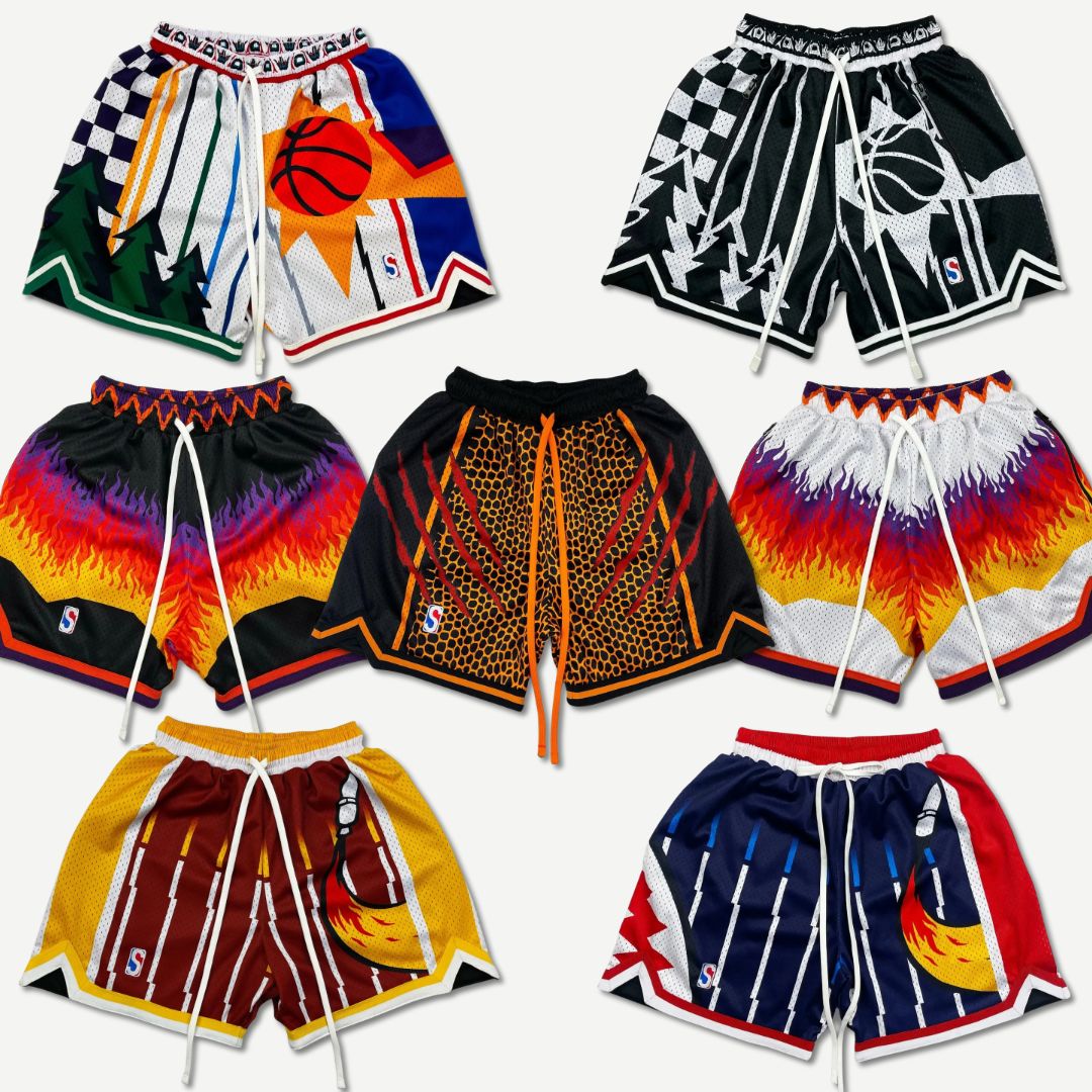 Retro Hooper Shorts - Iron Thread