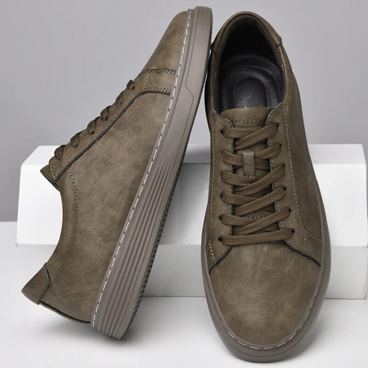 Portofino Genuine Leather Shoes - Iron Thread
