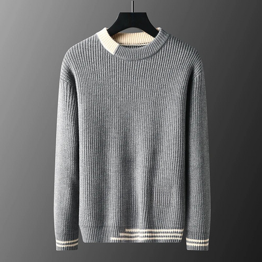 Signature Wool Sweater - Iron Thread