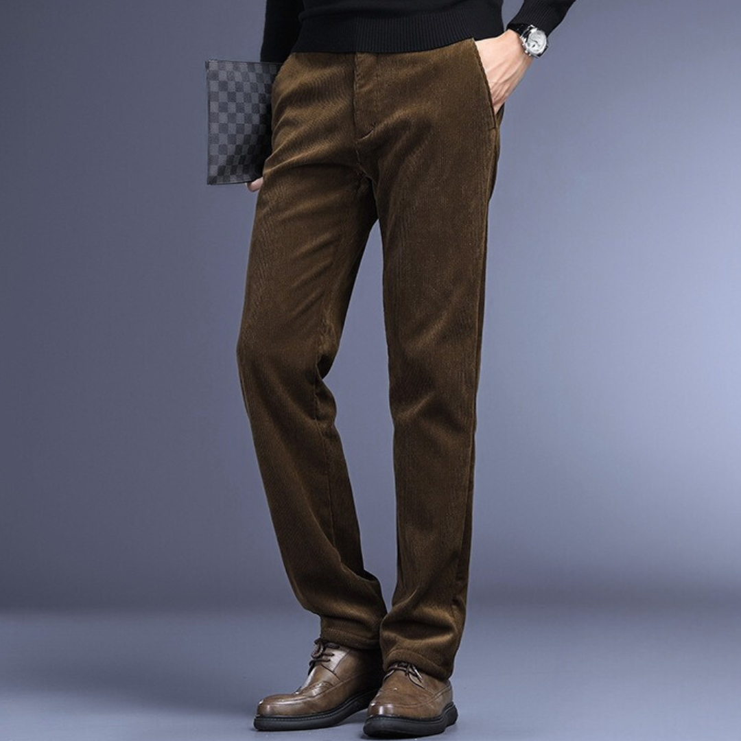 Signature Corduroy Trousers - Iron Thread