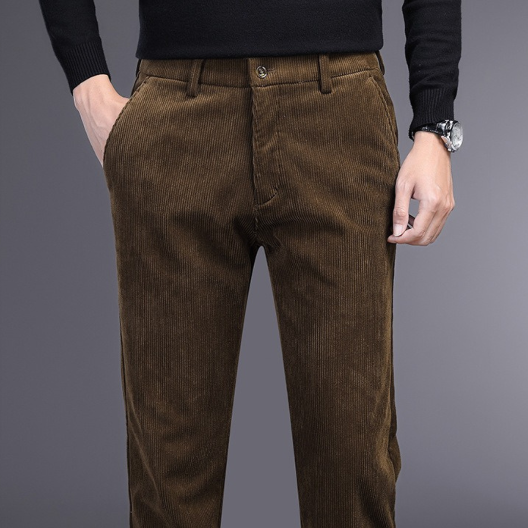 Signature Corduroy Trousers - Iron Thread