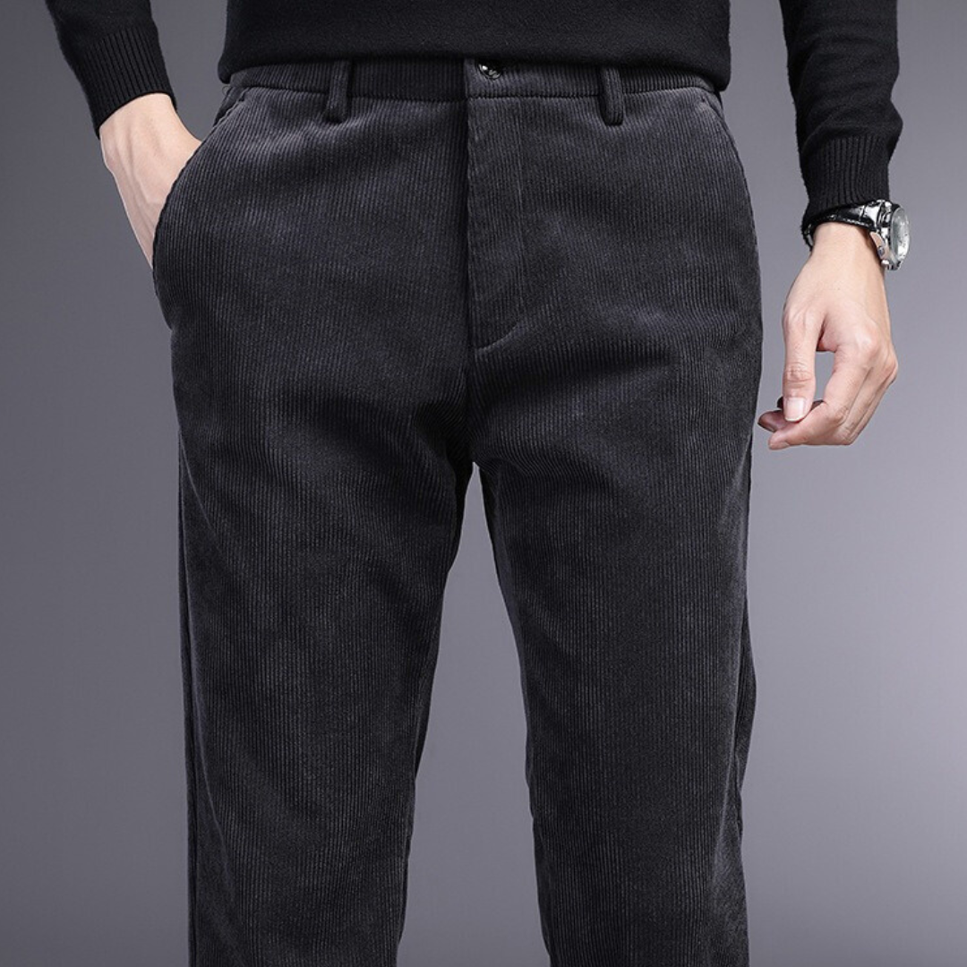 Signature Corduroy Trousers - Iron Thread