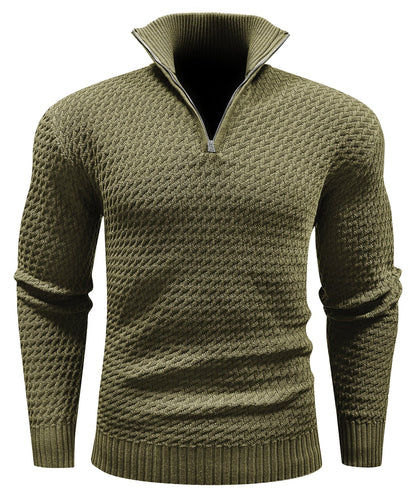 Men's Turtleneck Quarter-Zip (5 Designs) - Iron Thread