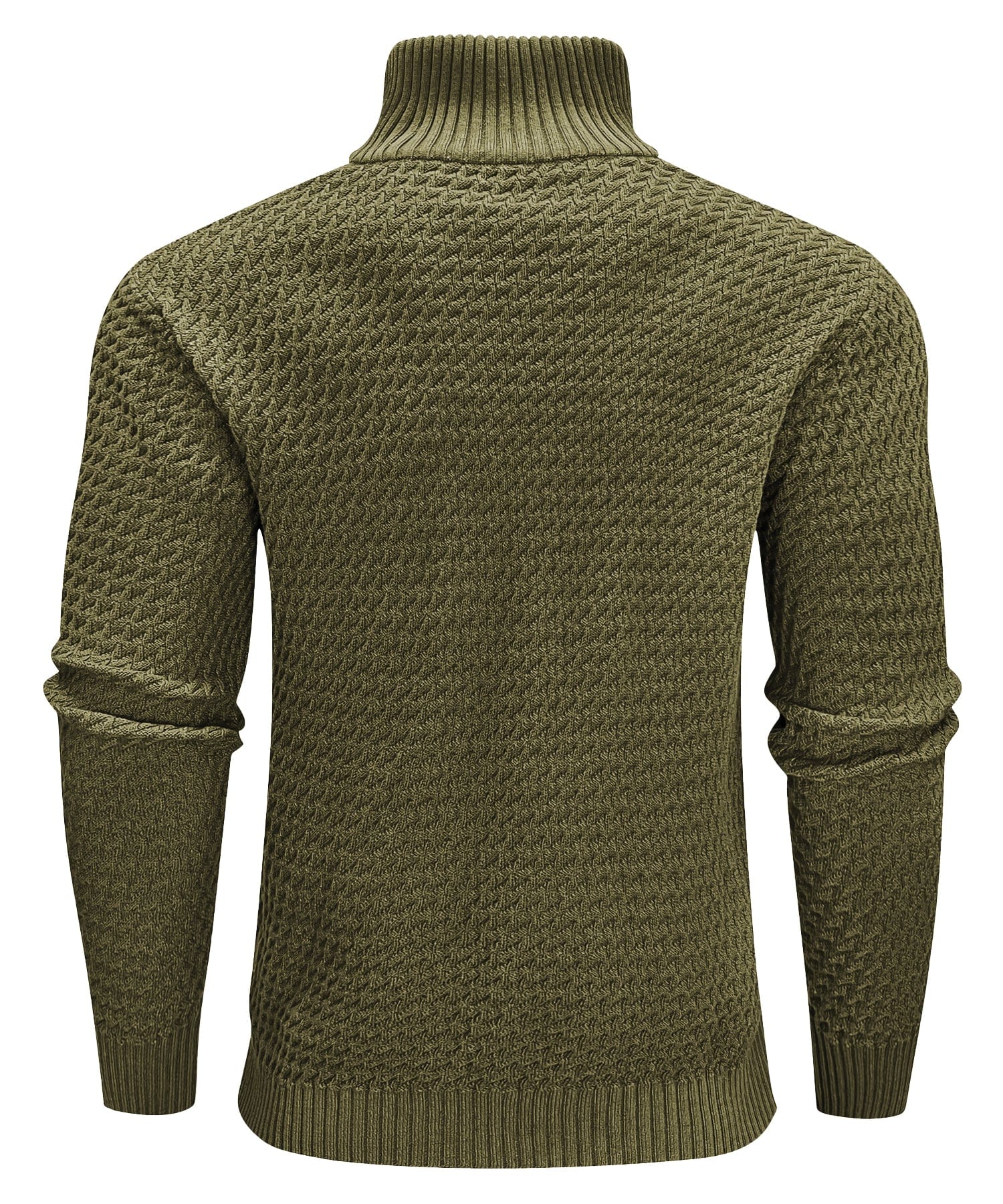 Men's Turtleneck Quarter-Zip (5 Designs) - Iron Thread