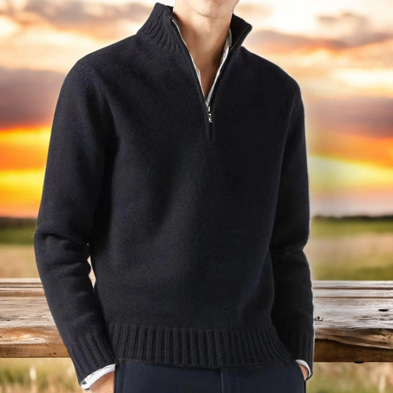 Milancia Cashmere Sweater - Iron Thread
