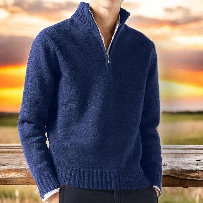 Milancia Cashmere Sweater - Iron Thread