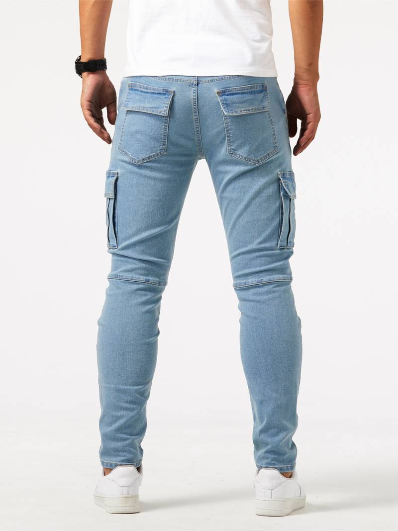 Madrid Cargo Jeans - Iron Thread